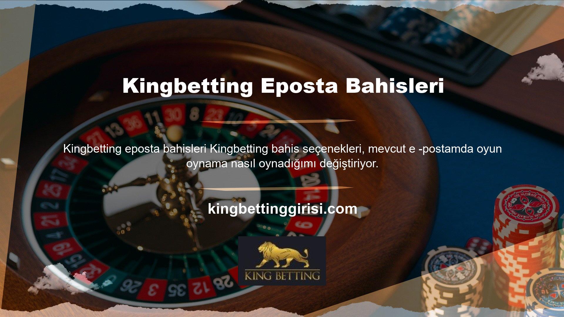 Kingbetting web sitesinde spor, finans, sanal, poker, canlı casino, 3D yuvalar, canlı oyunlar, tıpkı ve bahis oranları gibi birçok farklı bahis türünün tadını çıkarabilirim