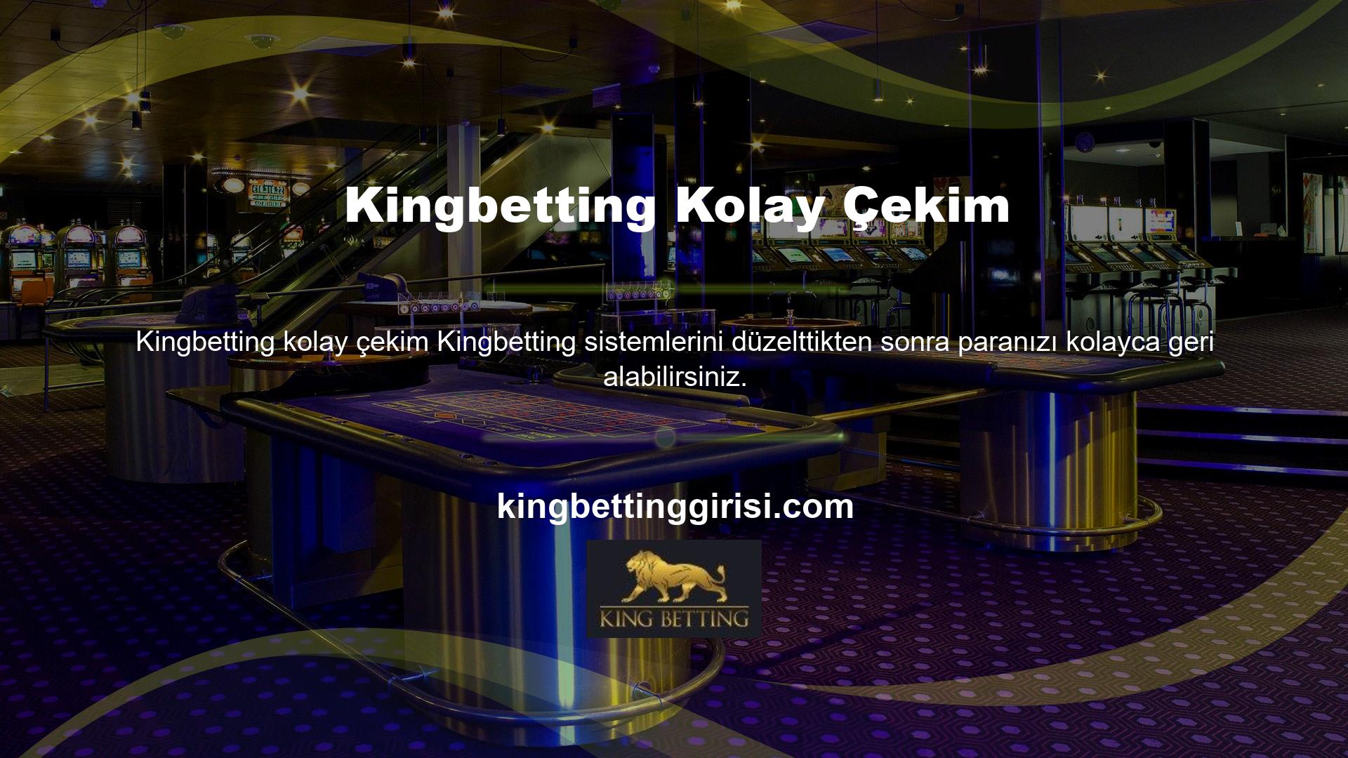 Paranızı herhangi bir sorun olmadan siteden almak için farklı yolları kullanabilirsiniz
